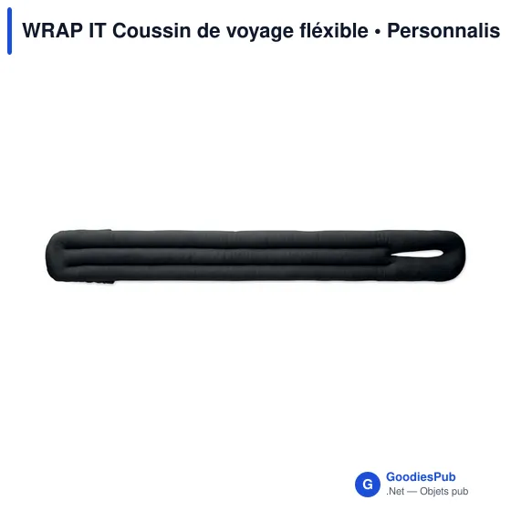 Coussin de voyage personnalisable WRAP IT avec logo - Image 10