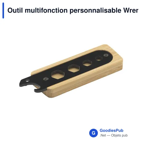 Outil multifonction personnalisable Wrench Multitool avec logo