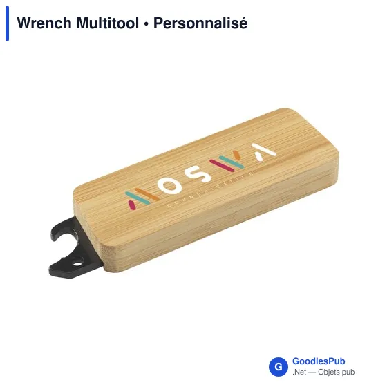 Outil multifonction personnalisable Wrench Multitool avec logo - Image 2