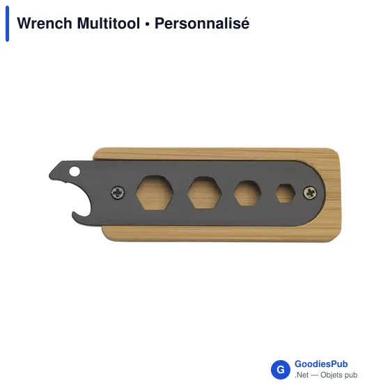 Outil multifonction personnalisable Wrench Multitool avec logo - Image 3