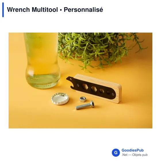 Outil multifonction personnalisable Wrench Multitool avec logo - Image 5