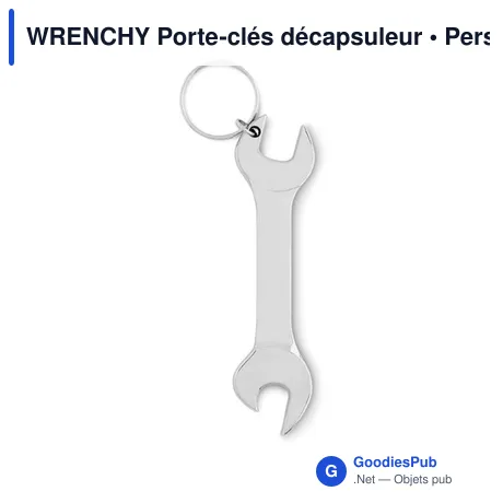 WRENCHY Porte-clés décapsuleur