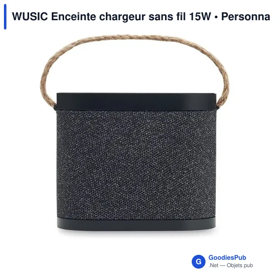 WUSIC Enceinte chargeur sans fil 15W - Image 3