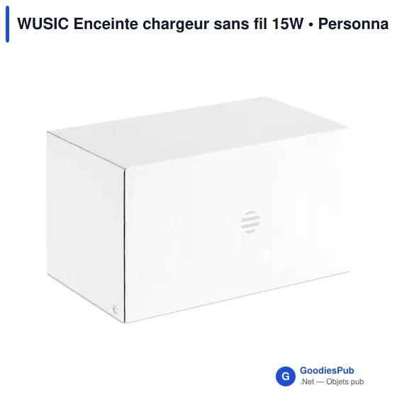 WUSIC Enceinte chargeur sans fil 15W - Image 7