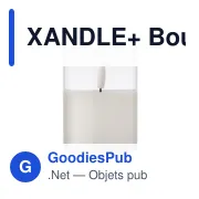 XANDLE+ Bougie de cire LED - Miniature 2