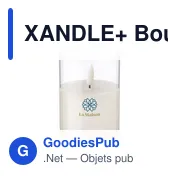XANDLE+ Bougie de cire LED - Miniature 4