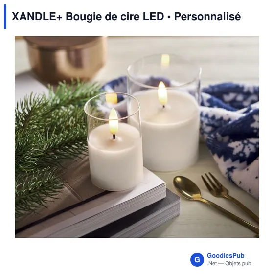 XANDLE+ Bougie de cire LED - Image 5