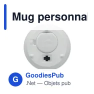 Mug personnalisable avec logo pour objets publicitaires B2B - Miniature 3