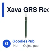 Stylo bille personnalisable en aluminium recyclé avec logo - Xava GRS - Miniature 8