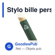 Stylo bille personnalisable en aluminium recyclé avec logo - Xava GRS - Miniature 10