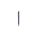 Variante bleu marine - Stylo bille personnalisable en aluminium recyclé avec logo - Xava GRS