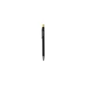 Variante noir - Stylo bille personnalisable en aluminium recyclé avec logo - Xava GRS