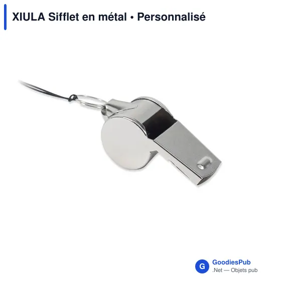XIULA Sifflet en métal - Image 1