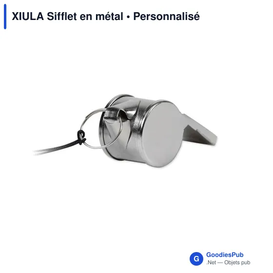 XIULA Sifflet en métal - Image 2