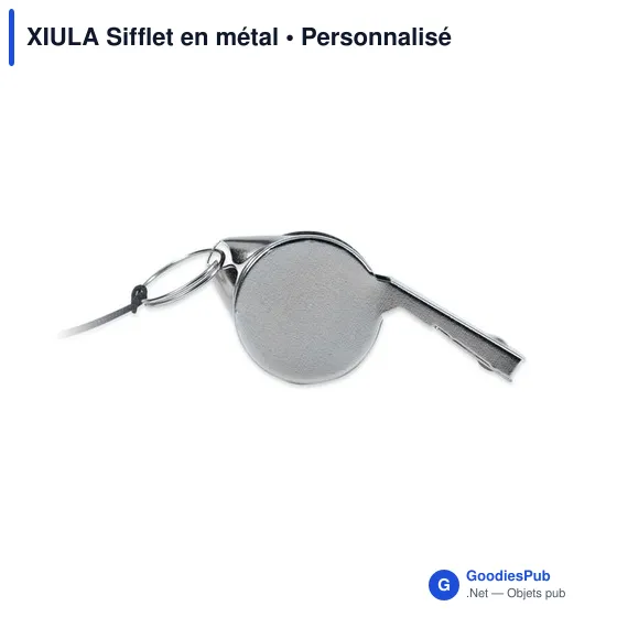 XIULA Sifflet en métal - Image 3