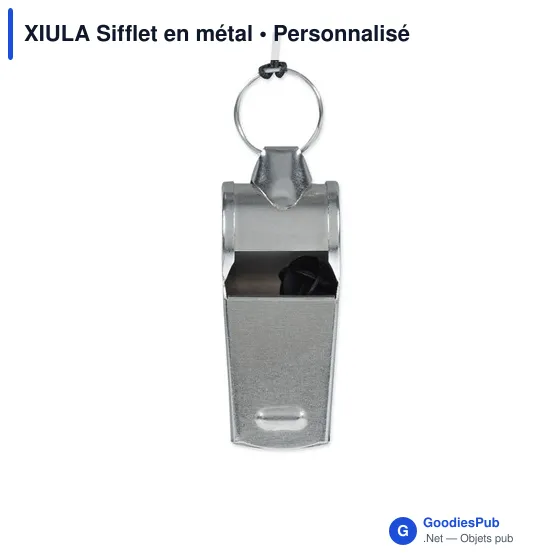 XIULA Sifflet en métal - Image 4
