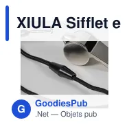 XIULA Sifflet en métal - Miniature 5