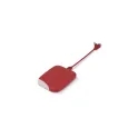 Variante Rouge - Batterie externe personnalisable Xoopar 5000 mAh en ABS recyclé avec logo - ICE P