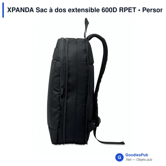 Sac à dos personnalisable pour ordinateur 16'' avec logo - XPANDA - Image 5