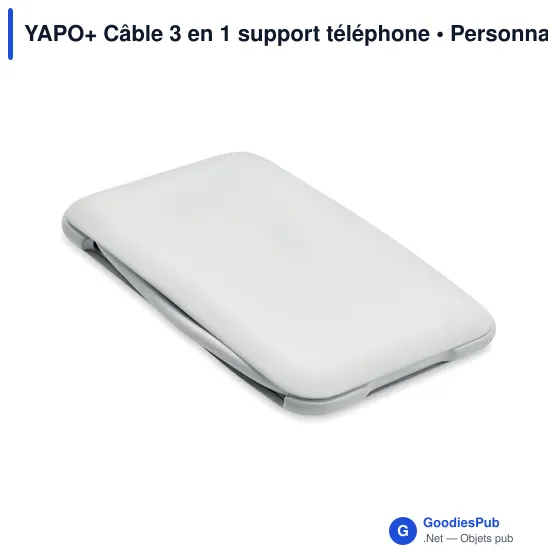 YAPO+ Câble 3 en 1 support téléphone - Image 2