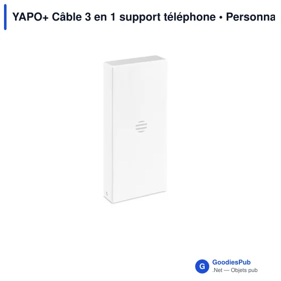 YAPO+ Câble 3 en 1 support téléphone - Image 4