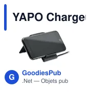 YAPO Chargeur sans fil 15W - Miniature 1