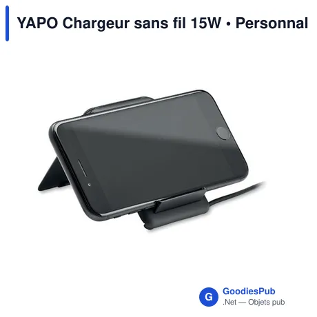 YAPO Chargeur sans fil 15W