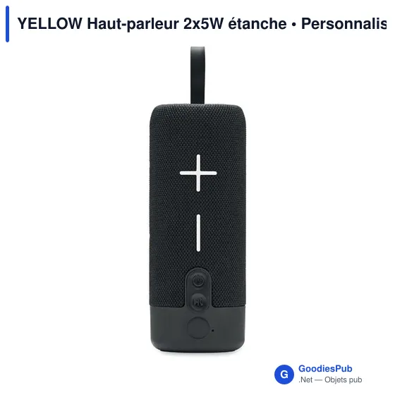 YELLOW Haut-parleur 2x5W étanche - Image 2