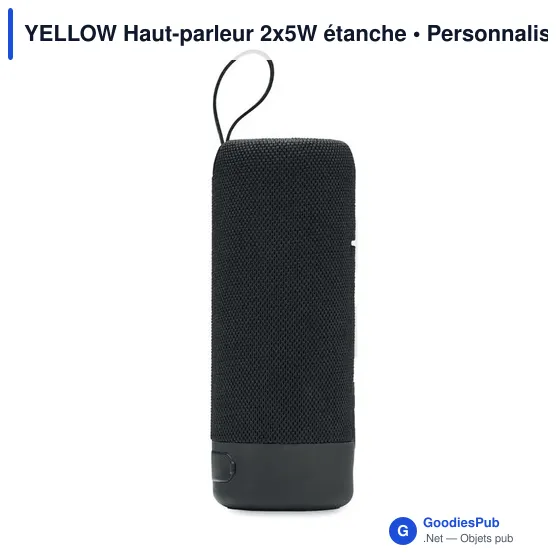 YELLOW Haut-parleur 2x5W étanche - Image 3