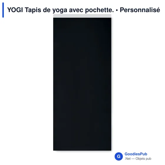 YOGI Tapis de yoga avec pochette. - Image 3