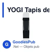 YOGI Tapis de yoga avec pochette. - Miniature 5