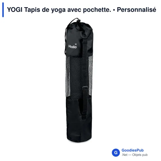 YOGI Tapis de yoga avec pochette. - Image 6