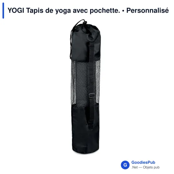YOGI Tapis de yoga avec pochette. - Image 7