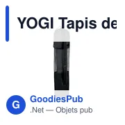 YOGI Tapis de yoga avec pochette. - Miniature 8