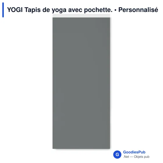 YOGI Tapis de yoga avec pochette. - Image 9