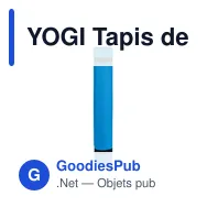 YOGI Tapis de yoga avec pochette. - Miniature 10