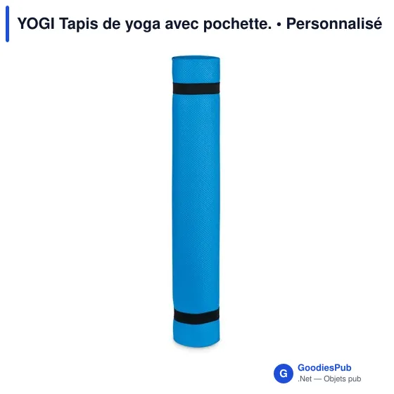 YOGI Tapis de yoga avec pochette. - Image 10