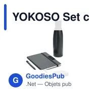 YOKOSO Set cadeau de luxe 3 pièces - Miniature 1