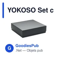YOKOSO Set cadeau de luxe 3 pièces - Miniature 11