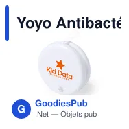 Yoyo Antibactérien personnalisable avec logo pour entreprises - Miniature 3
