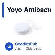 Yoyo Antibactérien personnalisable avec logo pour entreprises - Miniature 6