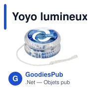 Yoyo lumineux en plastique Esmeralda - Miniature 5