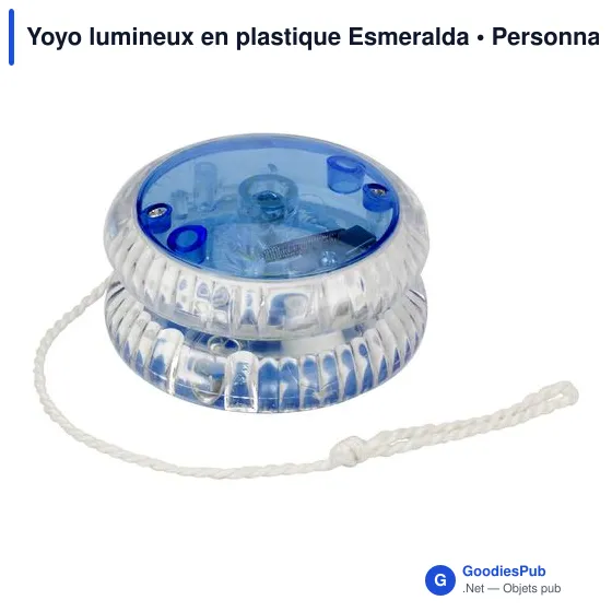 Yoyo lumineux en plastique Esmeralda - Image 8