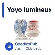Yoyo lumineux en plastique Esmeralda - Miniature 9