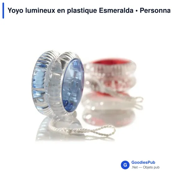 Yoyo lumineux en plastique Esmeralda - Image 9