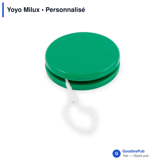 Yoyo personnalisé avec logo entreprise - Milux - Image 1