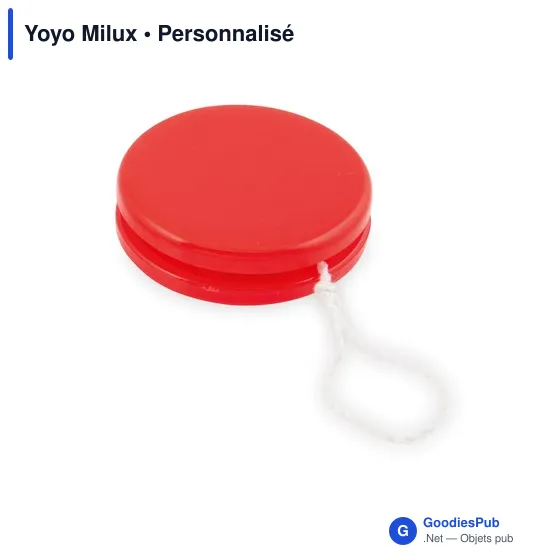 Yoyo personnalisé avec logo entreprise - Milux - Image 11
