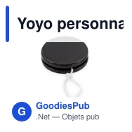 Yoyo personnalisé avec logo entreprise - Milux - Miniature 3