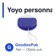 Yoyo personnalisé avec logo entreprise - Milux - Miniature 5