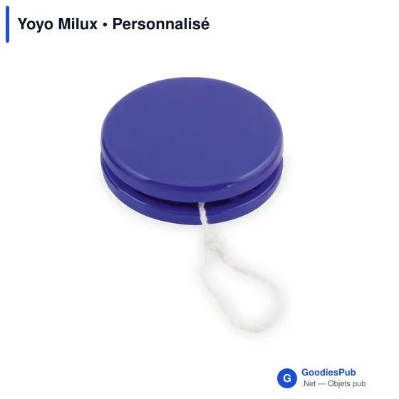 Yoyo personnalisé avec logo entreprise - Milux - Image 5
